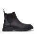 Camper Stivaletti in pelle nera Brutus