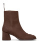 Camper Stivaletti in pelle marrone Kora
