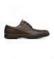 Camper Atom Work brown leather shoes