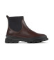 Camper Brutus brown leather ankle boots