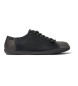 Camper Chaussures Twins en cuir noir