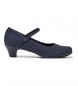 Camper Scarpe in pelle Helena blu scuro