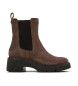 Camper Milah brown leather ankle boots