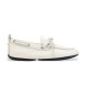 Camper Leather Moccasins Right Nina white