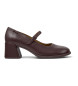 Camper Kora burgundy leather shoes