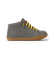 Camper Peu Cami grey leather ankle boots