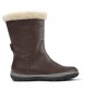 Camper Brown Peu Pista GM Leather Boots