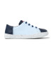 Camper Chaussures Peu Touring en cuir bleu