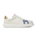 Camper Runner K21 sapatos de couro branco