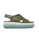 Camper Flota Up groen leren sandalen