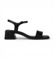 Camper Kora Leather Sandals black