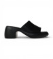 Camper Thelma Leather Sandals black