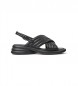 Camper Spiro sandalen zwart