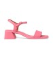 Camper Leather Sandals Kora Sandal pink