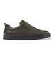 Camper Donkergroene leren Runner sneakers