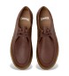 Camper Peu Terreno dark brown leather shoes