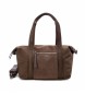 Carmela Leather handbag 186019 brown -24x40x17cm