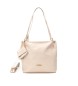 Carmela Leather Handbag 186093 beige