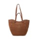 Carmela Braune Ledertasche 186145