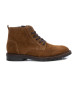 Carmela Botins em pele 161703 castanho