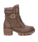 Carmela Booties 161049 taupe -Altura do salto: 6cm