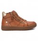 Carmela Sneakers i läder 161076 brun