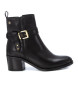 Carmela Bottines en cuir 161735 noir