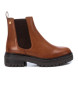 Carmela Bottines en cuir 161781 marron