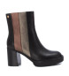 Carmela Bottines en cuir 161864 noir