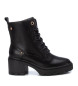 Carmela Leather Ankle Boots 161914 black