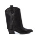 Carmela Leather ankle boots 161961 Black