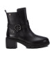 Carmela Bottines en cuir 161973 Noir