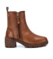 Carmela Leather ankle boots 161974 Brown