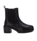 Carmela Leather ankle boots 161975 Black