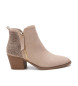 Carmela Botins em pele 162163 bege