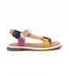 Carmela Multicolor leather sandals 068581