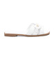 Carmela Leather Sandals 160543 white