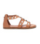Carmela Sandali in pelle 160554 marrone