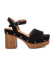 Carmela Usnjene sandale 160623 black