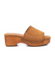 Carmela Sandales en cuir 160635 marron