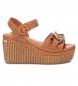 Carmela Leather sandals 160724 brown