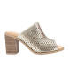 Carmela Leather sandals 161347 gold -height heel: 8cm