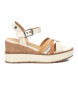 Carmela Leather Sandals 161386 beige