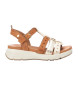 Carmela Leather sandals 161642 camel
