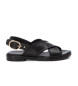 Carmela Sandalias de piel 162201 negro
