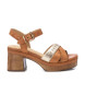 Carmela Leather sandals 162213 brown