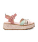 Carmela Sandali in pelle 162352 color carne