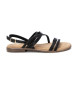 Carmela Sandalias de piel 162385 negro