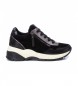Carmela Skórzane buty sportowe 160195 czarne