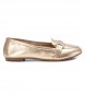 Carmela Ballerinor i läder 160499 Guld